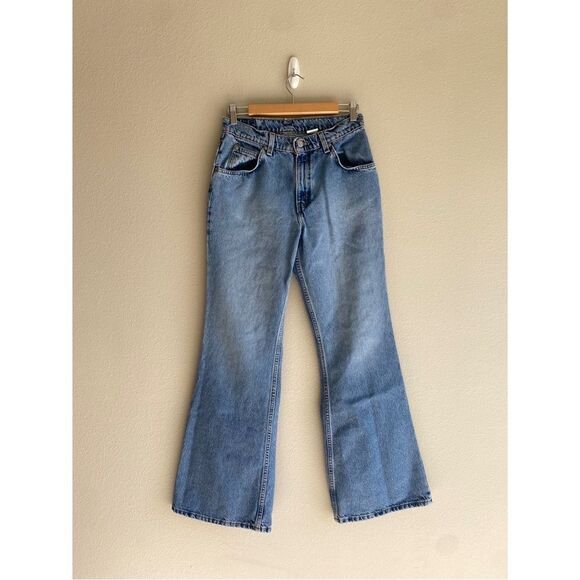 Levi's L2 vintage 90s high rise flare wide leg jeans - Picture 2 of 9